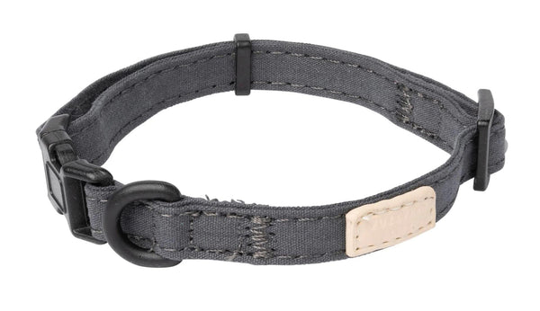 FuzzYard Life Dog Collar, Slate Grey