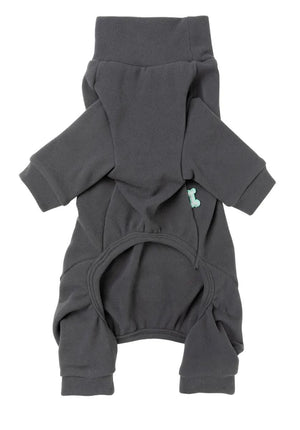 FuzzYard Life Soft Touch Dog Pajamas, Slate Grey