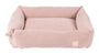 FuzzYard Life Panier pour chien en velours côtelé, Rose doux