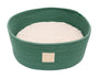 FuzzYard Life Panier-lit en corde pour chats et petits chiens, Vert myrte