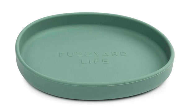 FuzzYard Life Gamelle en silicone pour chat, Vert myrte