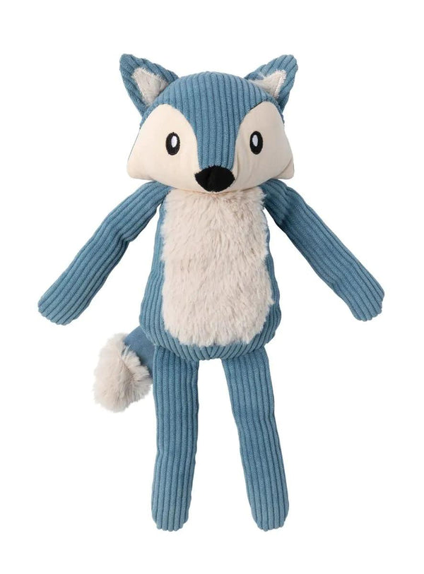 FuzzYard Life Fox Dog Toy, French Blue