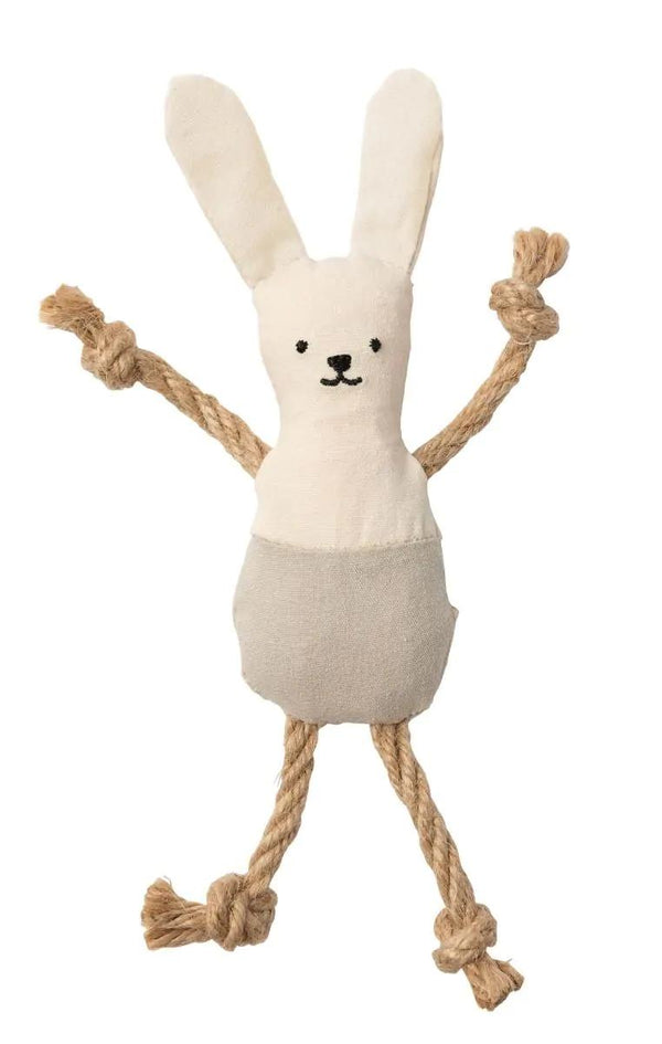 FuzzYard Life Jouet chat en coton Bunny, Sable