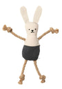 FuzzYard Life Jouet chat en coton Bunny, Gris ardoise