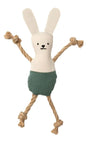 FuzzYard Life Jouet chat en coton Bunny, Vert myrte