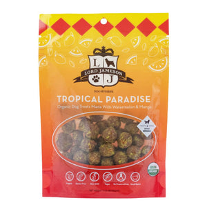 Lord Jameson Petits Récompenses Organic Tropical Paradise Friandises pour chiens