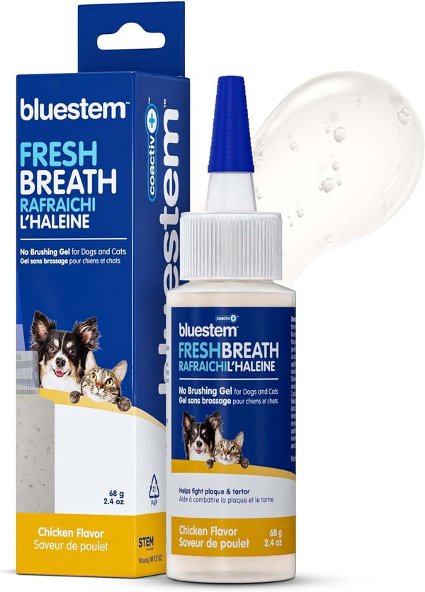 Bluestem Chicken Flavor No Brushing Gel for Dogs & Cats