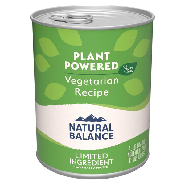 Natural Balance Limited Ingredient Vegetarian Pate Recipe Wet Dog Food Can