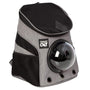 Travel Cat The Fat Cat Backpack for Mini Cats, Heather Grey