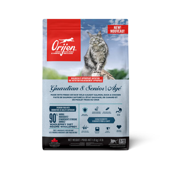 ORIJEN Guardian 8 Nourriture sèche senior pour chat (CA)