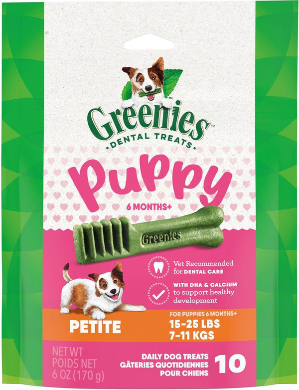 Greenies Puppy 6 Months+ Petite Dental Dog Treats