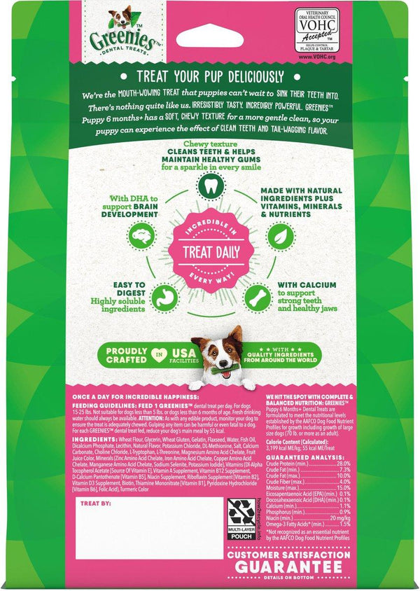 Greenies Puppy 6 Months+ Petite Dental Dog Treats