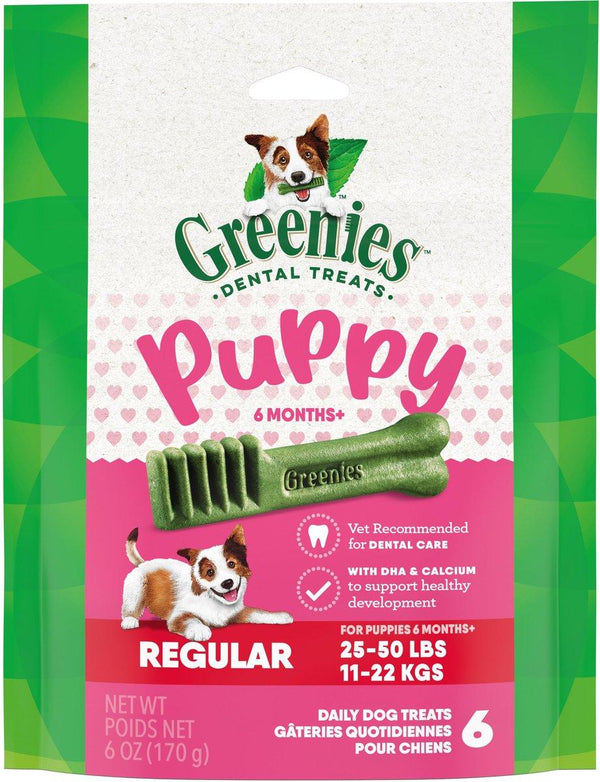 Greenies Puppy 6 Months+ Regular Dental Dog Treats