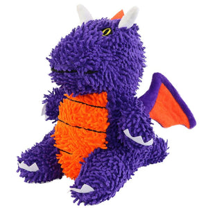 Mighty Microfiber Ball Dragon Dog Toy, Purple