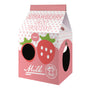Simon's Condo en carton Milkbox fraise pour chat