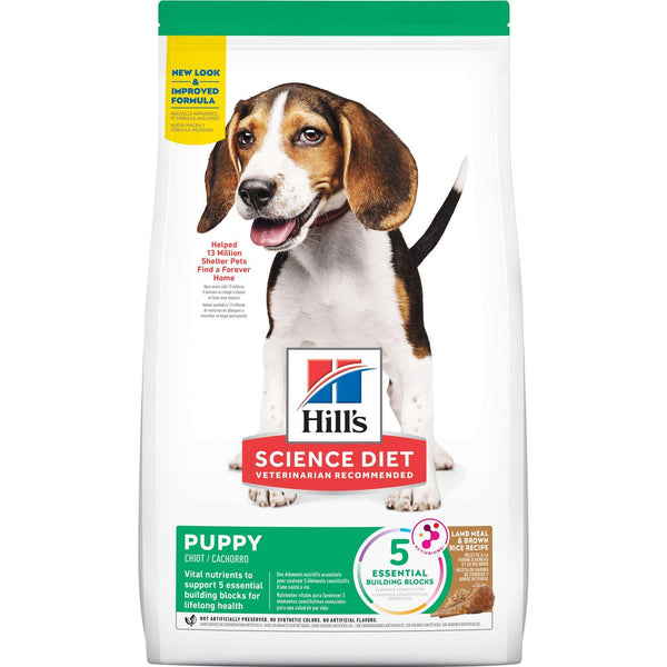 Hill's Science Diet Puppy Lamb Meal & Brown Rice Dry Dog Food