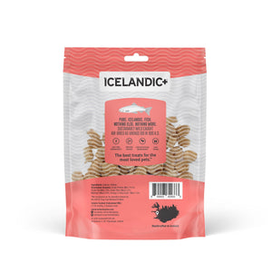 Icelandic+ Mini Bouchées Chips de Saumon Friandises pour chiens