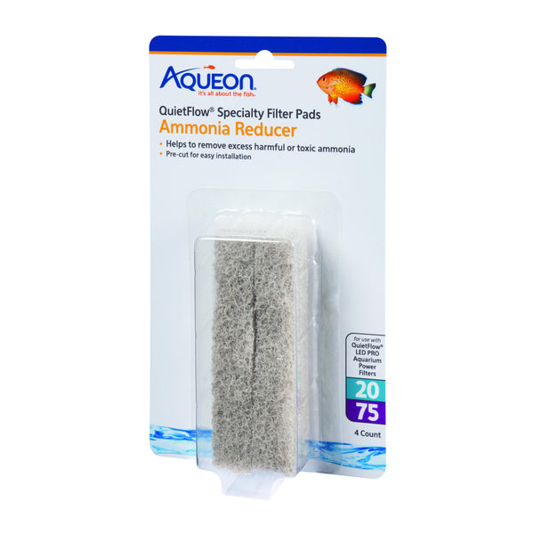 Aqueon Tampon Spécial QuietFlow Réducteur d'Ammoniac 20/75