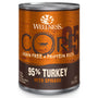 Wellness CORE 95% Grain-Free Turkey & Spinach Wet Dog Food Can