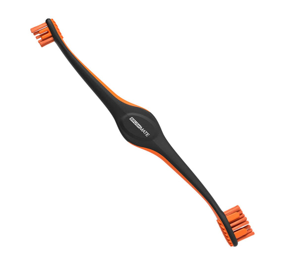 Paw Ready BrushMate Brosse à dents Premium pour animaux, Orange
