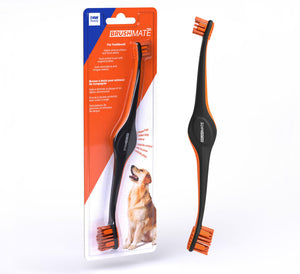 Paw Ready BrushMate Premium Pet Toothbrush, Orange