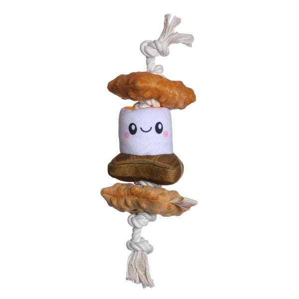 Original Territory S'mores Squeaker Tug Dog Toy