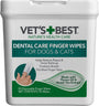 Vet's Best Dental Care Finger Wipes for Dogs & Cats