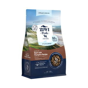 ZIWI Peak Steam & Dried Beef with Pumpkin Recipe Air-Dried Dog Food