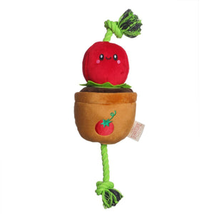 Original Territory Tomato Tug Treat Dispensing Dog Toy