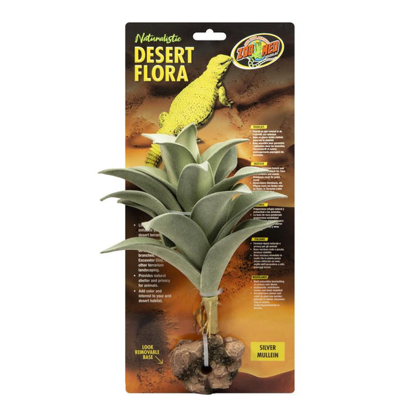 Zoo Med Plante Terrestre Silver Mullien Naturaliste pour Terrarium Désert