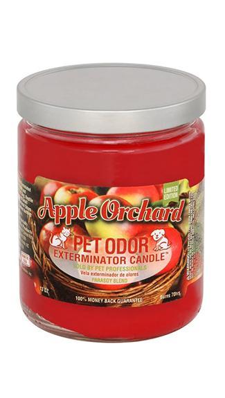 Pet Odor Exterminator Deodorizing Candle Jar, Apple Orchard, 13-oz