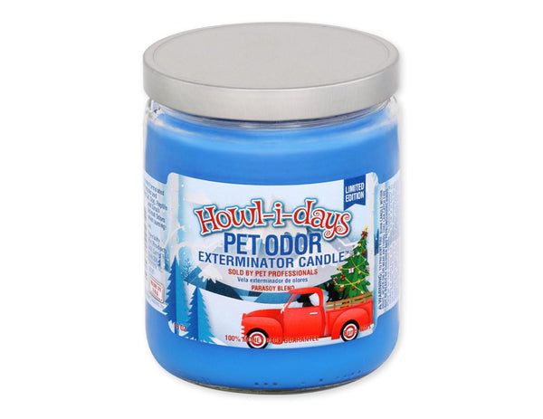 Pet Odor Exterminator Deodorizing Candle Jar, Howl-i-Days, 13-oz