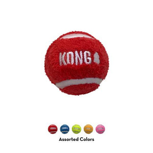 KONG Sport Softies Balls Dog Toy, Assorted Colors