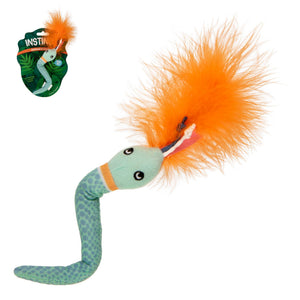 SmartyKat Instincts Tricky Twister Jouet Flexible HappyNip pour Chat