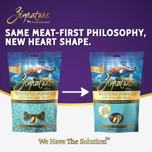 Zignature Friandises molles humides à la Formule à Ingrédients Limités Poisson Blanc