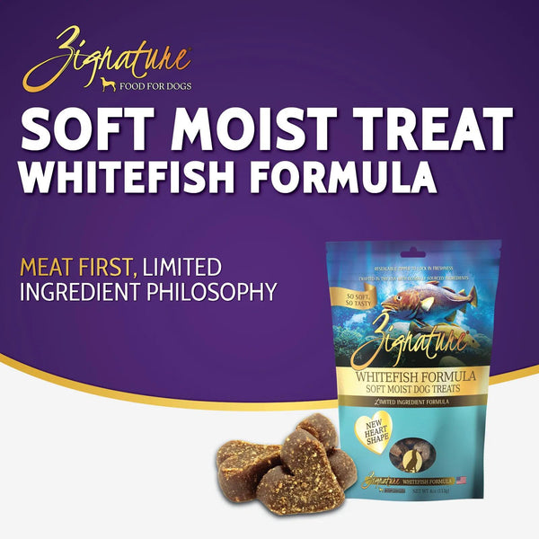 Zignature Friandises molles humides à la Formule à Ingrédients Limités Poisson Blanc