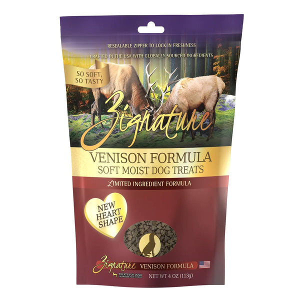 Zignature Friandises molles humides à la Formule à Ingrédients Limités Venaison