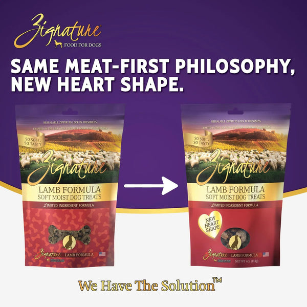 Zignature Friandises molles humides à la Formule à Ingrédients Limités Agneau