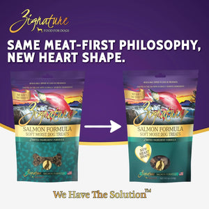 Zignature Friandises molles humides à la saumon formulation à ingrédients limités pour chiens