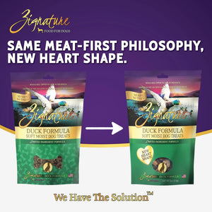 Zignature Friandises molles humides à la canard formulation à ingrédients limités pour chiens