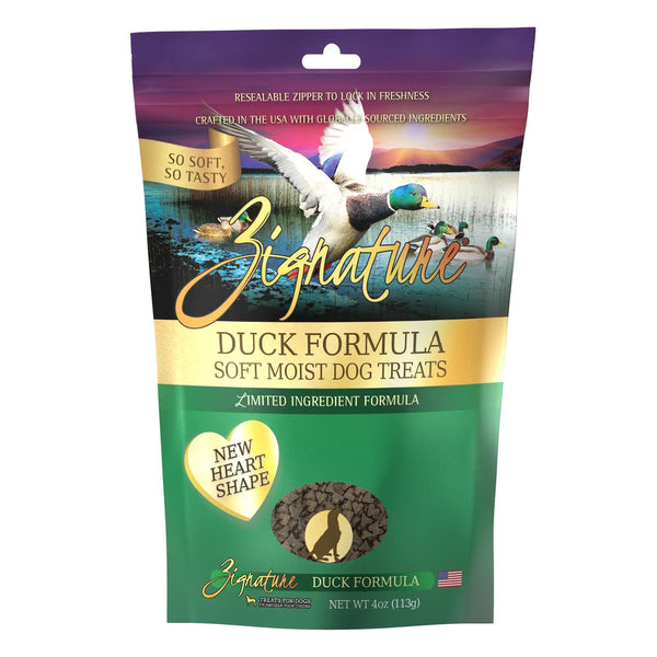 Zignature Friandises molles humides à la canard formulation à ingrédients limités pour chiens