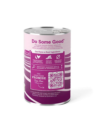 Open Farm Pate Chicken & Salmon Recipe Grain-Free Wet Dog Food Can
