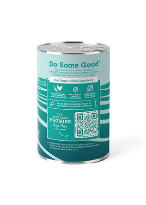 Open Farm Pate Puppy Chicken & Salmon Recipe Grain-Free Wet Dog Food Can