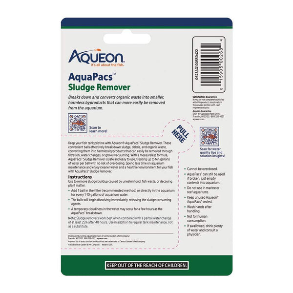 Aqueon AquaPacs Sludge Remover for Aquariums