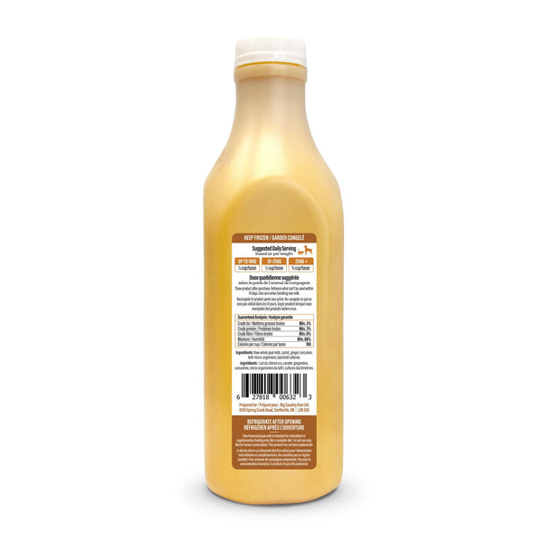 Big Country Raw Goat Milk Immunity Dog & Cat Supplement, Orange