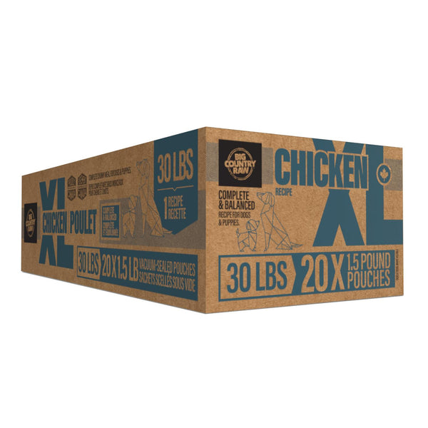 Big Country Raw XL Poulet Nourriture Crue Congelée pour Chiens