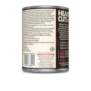 Wellness CORE Hearty Cuts in Gravy Beef & Venison Grain-Free Wet Dog Food Can