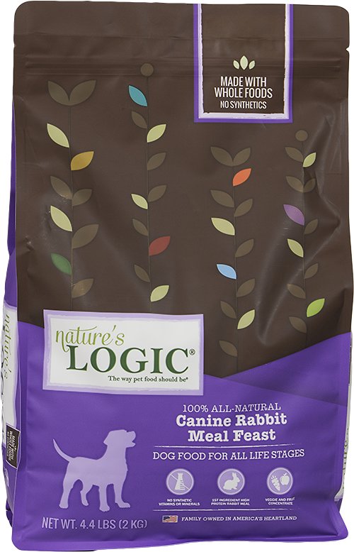 Nature's Logic Canine Repas de Lapin Croquettes pour chien