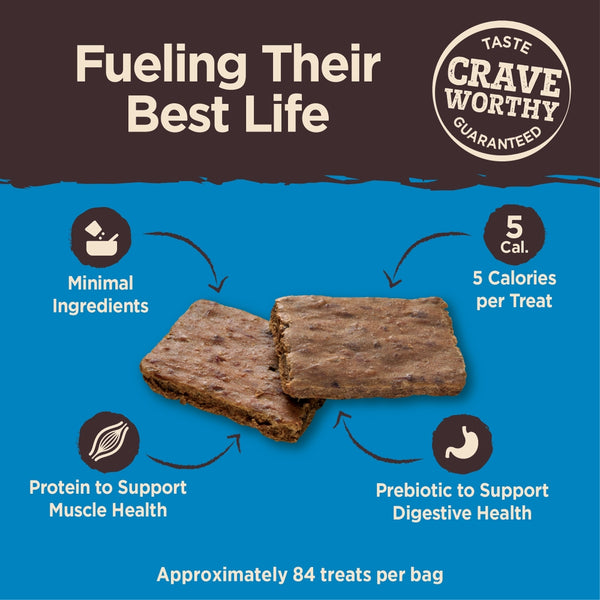 Wellness CORE Friandises pour chien au jerky de venaison sans céréales, 4 oz