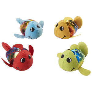 Ethical Pet Spot Jittery Fish Jouet pour chat poisson agité, couleurs assorties